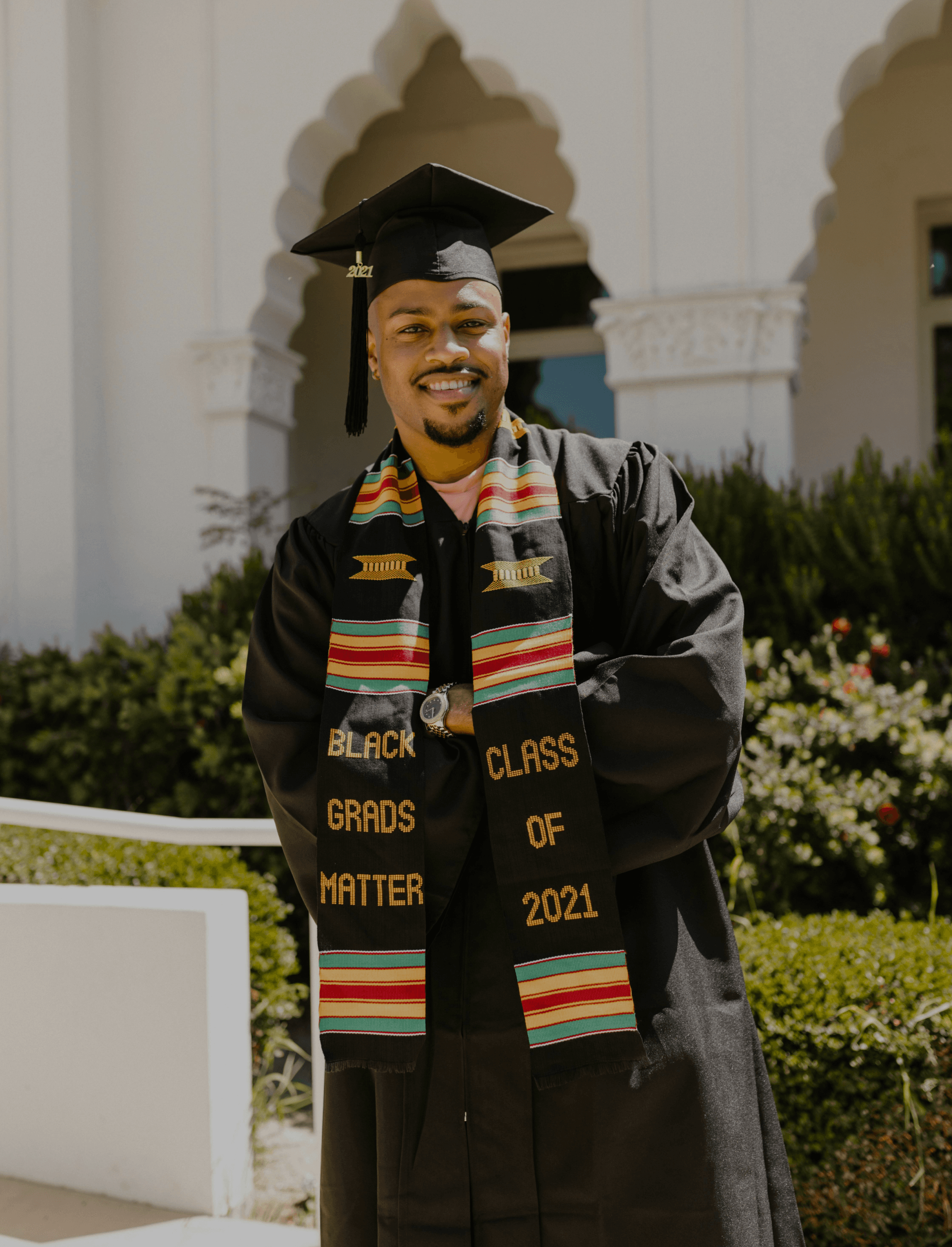 Student studying abroad